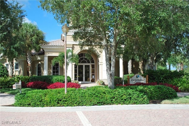 view of property