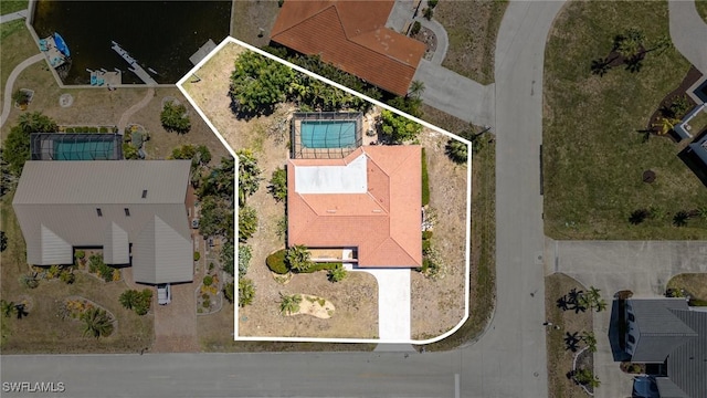 drone / aerial view