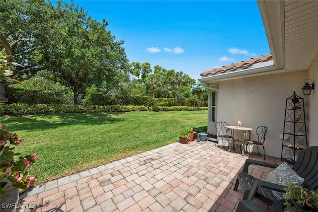 9046 Astonia Way, Estero, FL 33967 - view of patio with fence