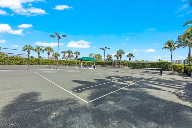 9046 Astonia Way, Estero, FL 33967 - view of sport court with fence