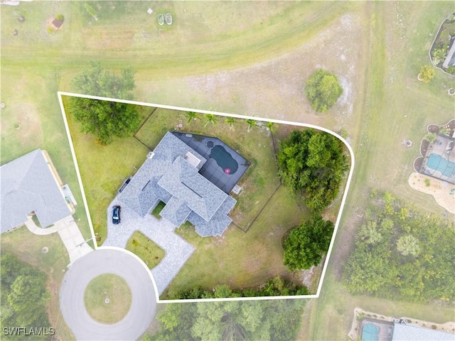 drone / aerial view