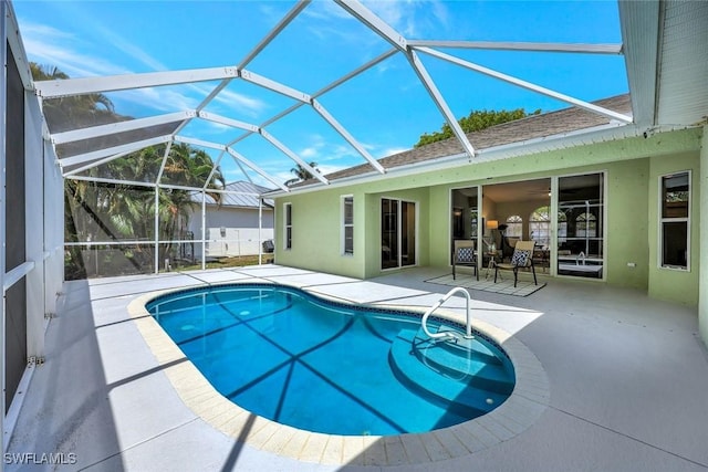 11499 Forest Mere Dr, Bonita Springs, FL 34135 - pool with a lanai and a patio