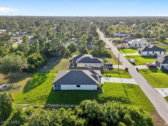 3225 58th St W, Lehigh Acres, FL 33971 - bird's eye view featuring a residential view