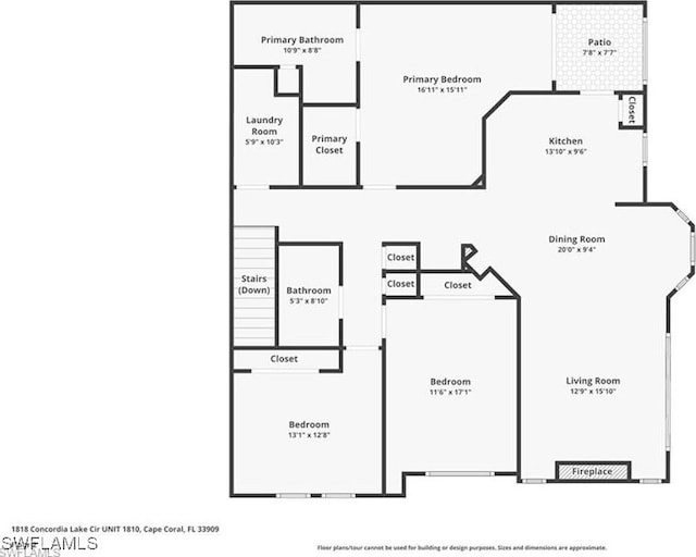 view of layout