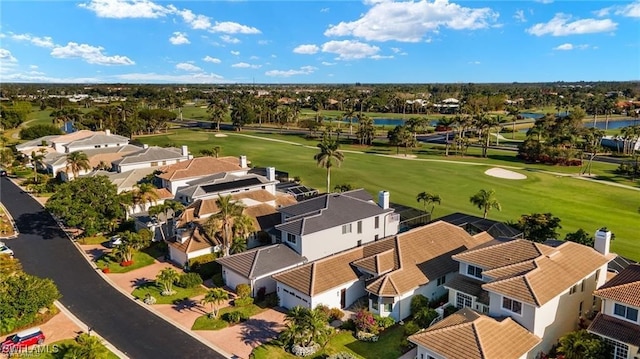3872 Clipper Cove Dr, Naples, FL 34112 - aerial view of residential area with a large body of water and a local golf course
