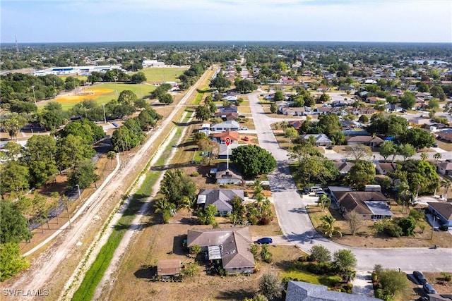 242 Ground Dove Cir, Lehigh Acres, FL 33936 - aerial view of residential area