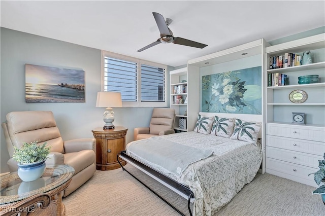 2400 Gulf Shore Blvd N Unit 203, Naples, FL 34103 - bedroom with a ceiling fan