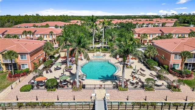 20310 Estero Gardens Cir Unit 102, Estero, FL 33928 - bird's eye view featuring a residential view