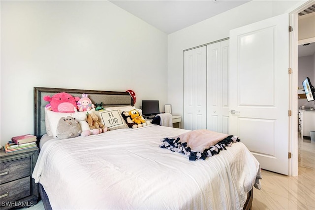 1990 47th Ave NE, Naples, FL 34120 - bedroom with a closet and visible vents