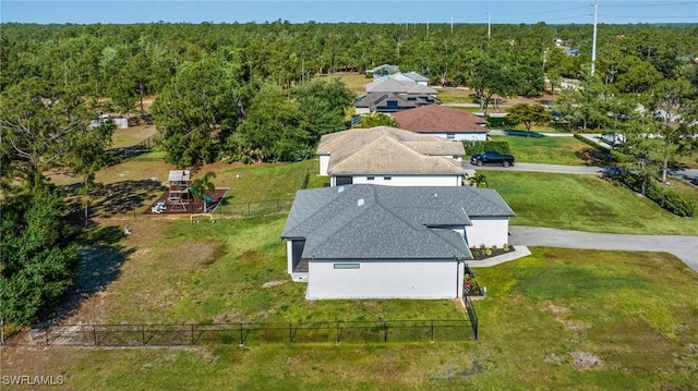 1990 47th Ave NE, Naples, FL 34120 - bird's eye view with a forest view