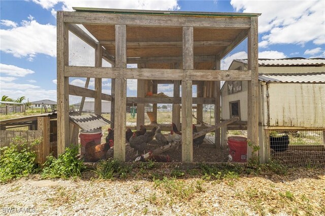 7717 16th Ter, Labelle, FL 33935 - view of patio featuring exterior structure