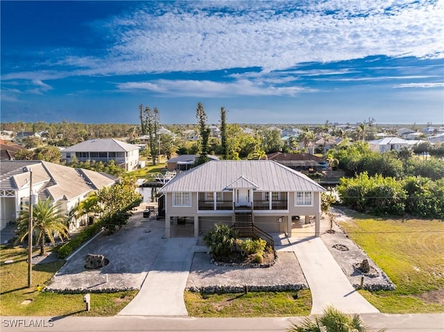 24343 Pirate Harbor Blvd, Punta Gorda, FL 33955 - birds eye view of property with a residential view