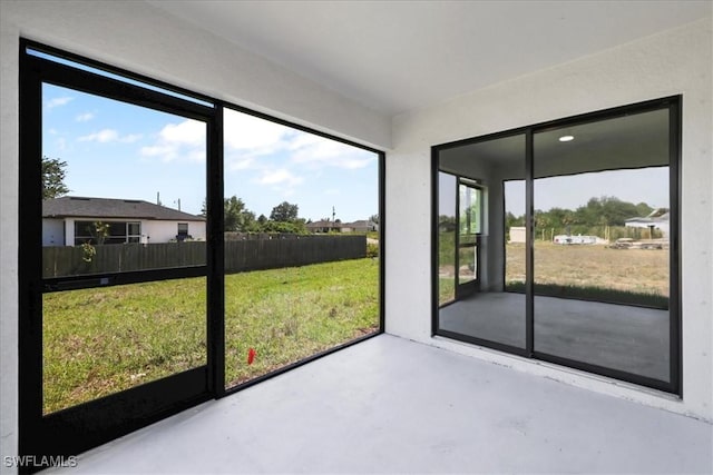 2609 59th St W, Lehigh Acres, FL 33971 - view of unfurnished sunroom