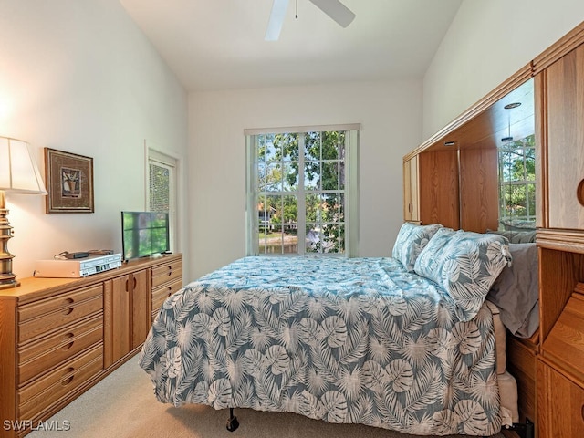 1036 Egrets Walk Cir Unit 202, Naples, FL 34108 - bedroom with carpet floors and ceiling fan