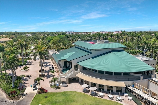 aerial view