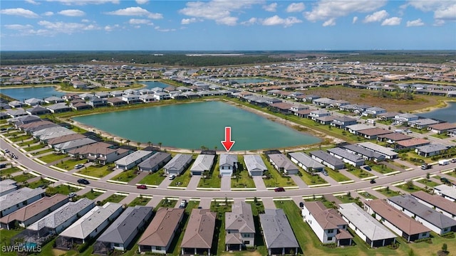 20250 Napa Loop, Estero, FL 33928 - birds eye view of property featuring a residential view and a water view