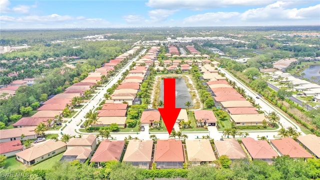 14482 Tuscany Pointe Trl, Naples, FL 34120 - aerial view of residential area featuring a large body of water