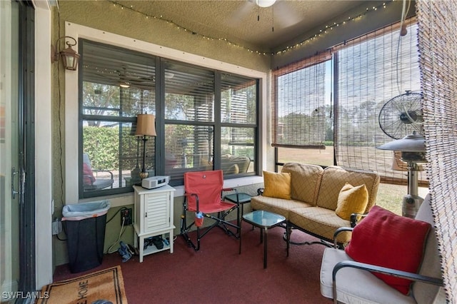 1259 Carpazi Ct Unit 302, Naples, FL 34105 - sunroom with carpet floors