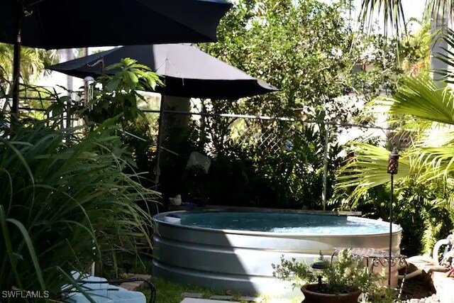 view of pool