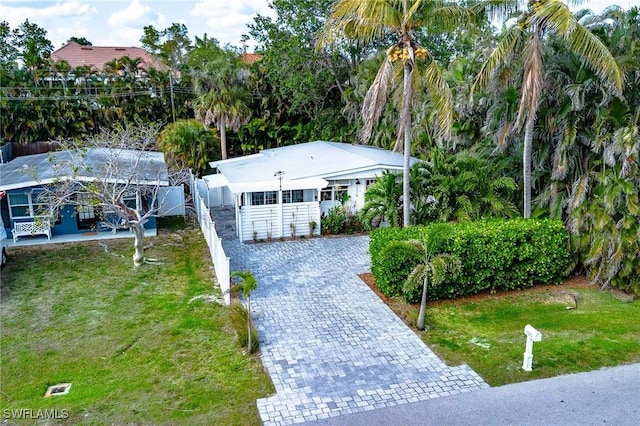 aerial view