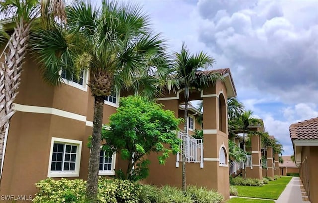 view of property