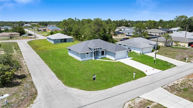 2932 18th St SW, Lehigh Acres, FL 33976 - aerial perspective of suburban area