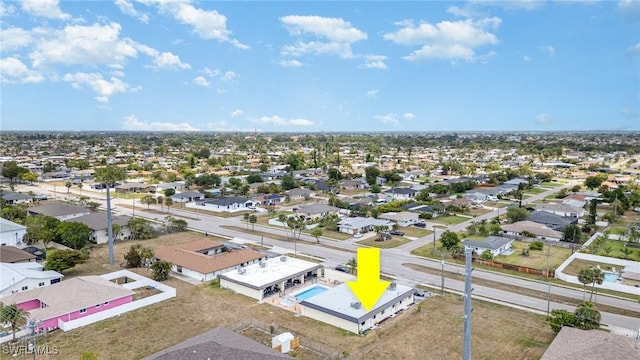 4516 Santa Barbara Blvd Unit 1, Cape Coral, FL 33914 - aerial view with a residential view