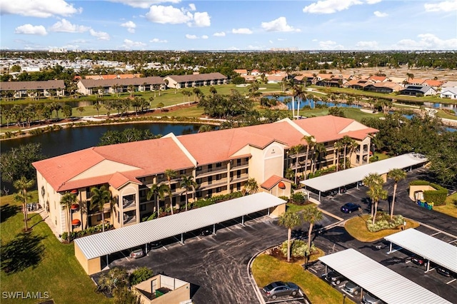 12181 Kelly Sands Way Unit 1538, Fort Myers, FL 33908 - aerial view featuring a water view and a residential view