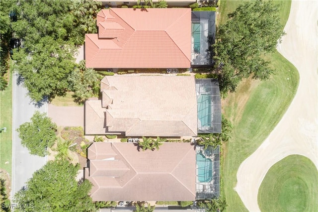 drone / aerial view