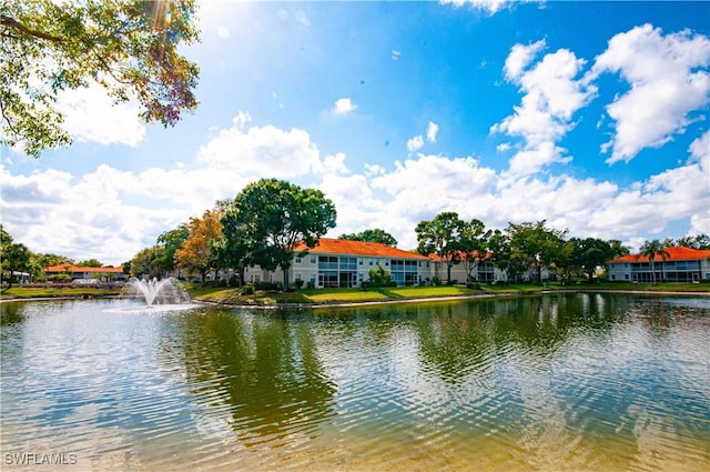 property view of water