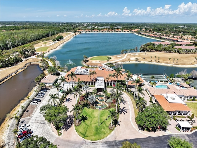 28436 Altessa Way Unit 102, Bonita Springs, FL 34135 - aerial view with a water view