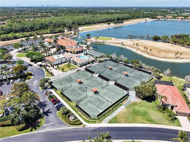 28436 Altessa Way Unit 102, Bonita Springs, FL 34135 - aerial view with a water view