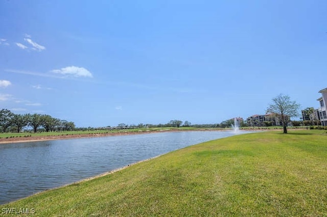 property view of water