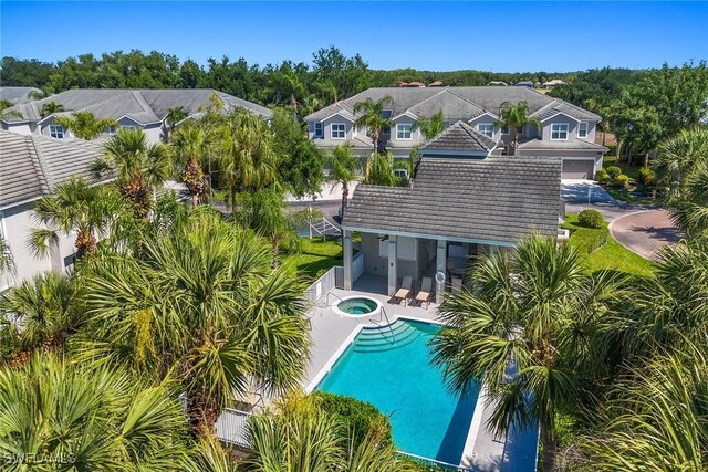 12109 Palm Cove St, Fort Myers, FL 33913 - aerial view featuring a residential view