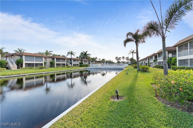 1155 Sandpiper St Unit E1, Naples, FL 34102 - water view with nearby suburban area