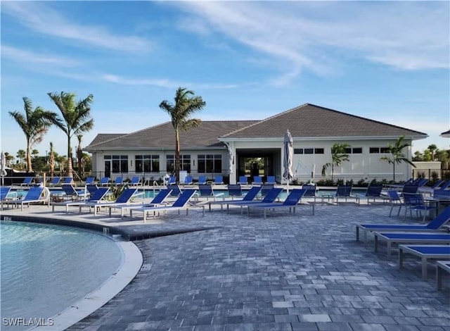 community pool featuring a patio