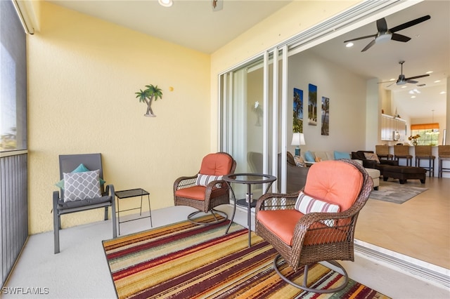 14524 Abaco Lakes Dr Unit 203, Fort Myers, FL 33908 - exterior space featuring ceiling fan