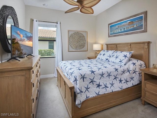 9459 Campanile Cir, Naples, FL 34114 - bedroom featuring light carpet