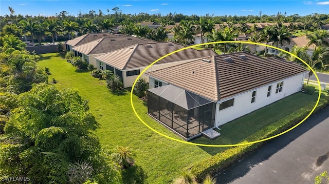 15030 Cortona Way, Fort Myers, FL 33908 - drone / aerial view featuring a residential view