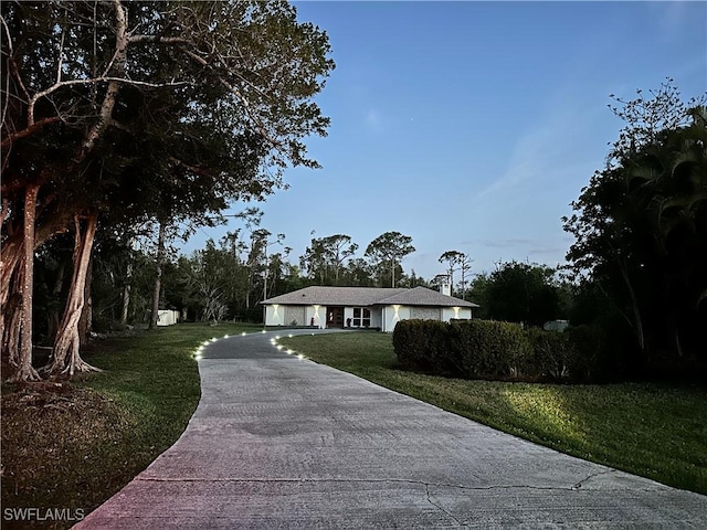 3795 Liberty Sq, Fort Myers, FL 33908 - single story home featuring a front yard and concrete driveway