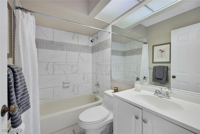 14871 Crescent Cove Dr, Fort Myers, FL 33908 - full bath featuring vanity, toilet, and shower / tub combo