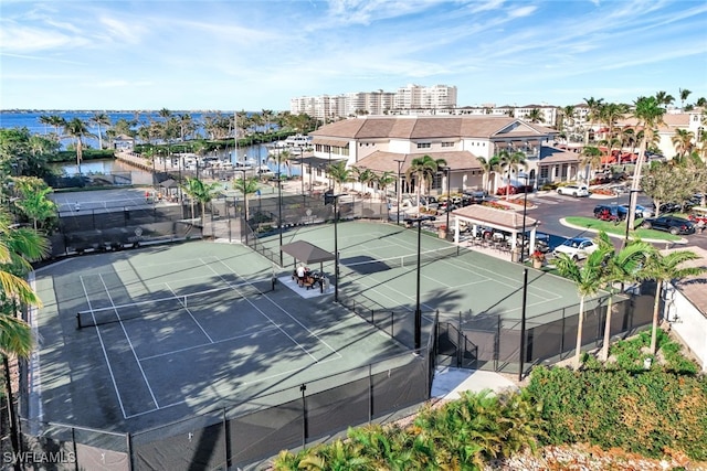 14871 Crescent Cove Dr, Fort Myers, FL 33908 - birds eye view of property featuring a water view