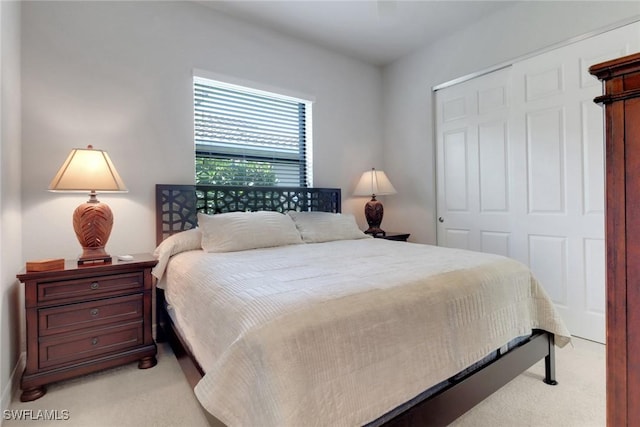 11692 Stonecreek Cir, Fort Myers, FL 33913 - bedroom featuring light carpet and a closet