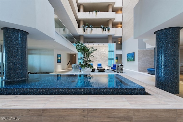 view of building lobby