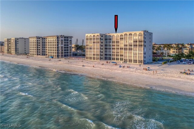 26000 Hickory Blvd Unit 604, Bonita Springs, FL 34134 - view of water feature with a view of the beach