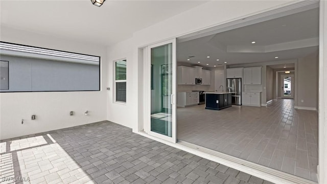 17825 Summerland Key Ct, Fort Myers, FL 33908 - view of patio / terrace with a sink
