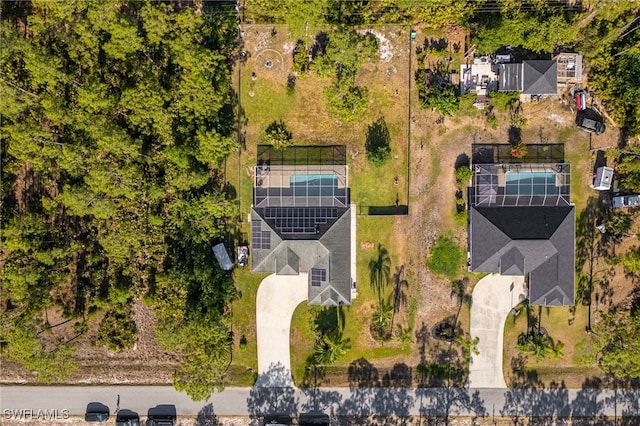 drone / aerial view