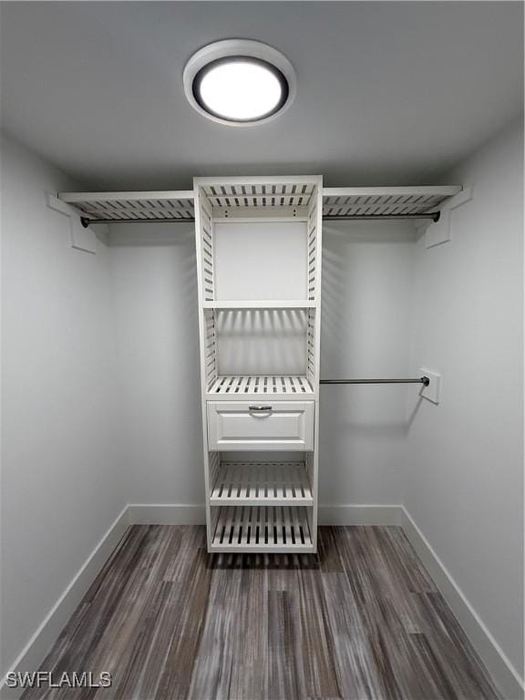 530 Broad Ave S Unit 530, Naples, FL 34102 - spacious closet featuring dark wood finished floors