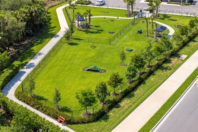 12389 Dahlia Ct, Naples, FL 34120 - bird's eye view of a community park