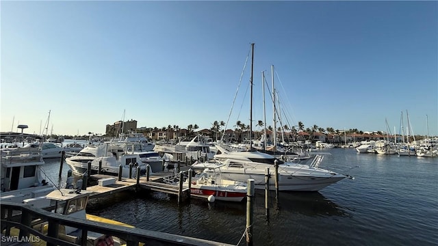 2060 Matecumbe Key Rd Unit 2307, Punta Gorda, FL 33955 - dock area featuring a water view